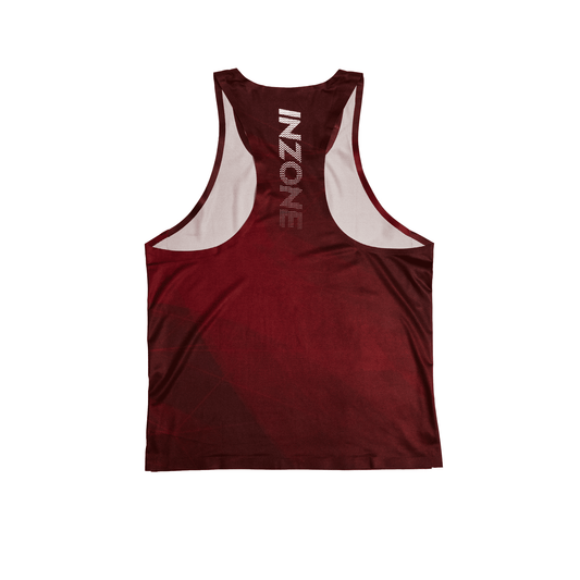เสื้อวิ่งรุ่น Race Flow - Maroon