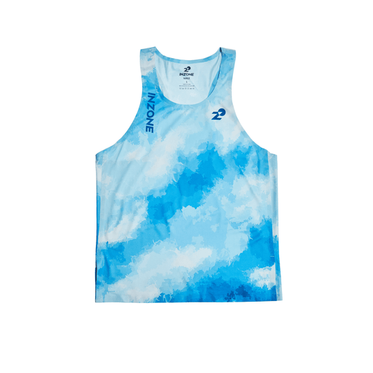 เสื้อวิ่งรุ่น Race Flow - Sky