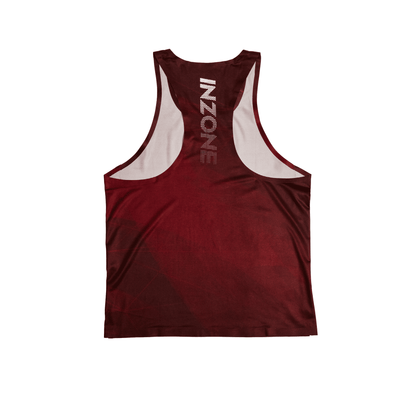 เสื้อวิ่งรุ่น Race Flow - Maroon
