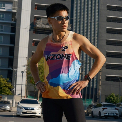 เสื้อวิ่งรุ่น Race Flow - Spectrum