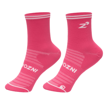 ถุงเท้ารุ่น Light Flow - สีชมพูสปีด