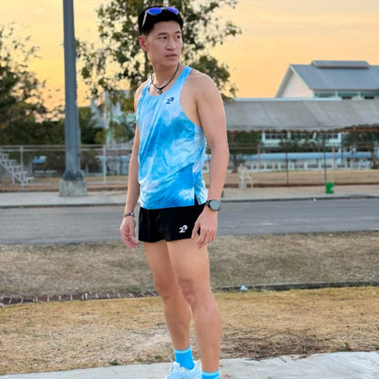 เสื้อวิ่งรุ่น Race Flow - Sky